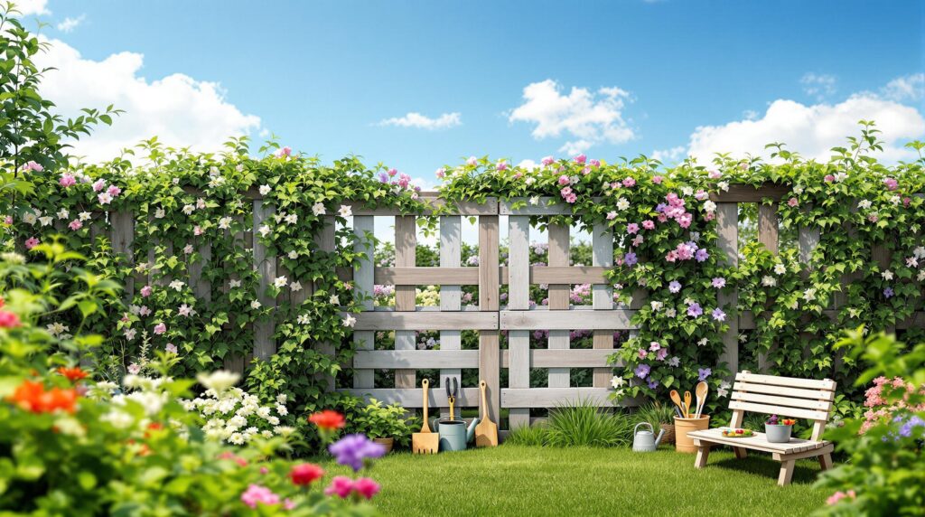 Clôturer son jardin sans se ruiner : astuces économiques